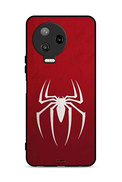 Tolwak غطاء حماية لجهاز Infinix Note 12 Pro 4G بتصميم Spider Icon
