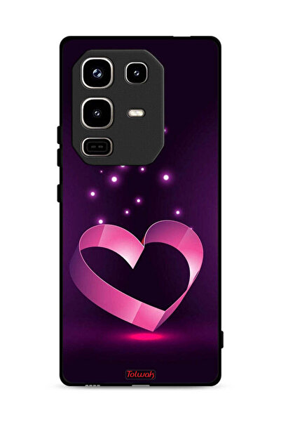 Tolwak غطاء حماية لهاتف Infinix Note 50 Pro 4G بتصميم قلب