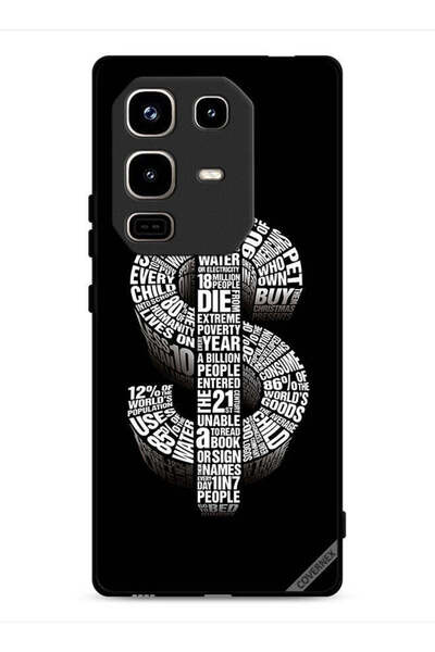 Covernex غطاء حماية لهاتف Infinix Note 50 Pro 4G بنقشة خط الدولار