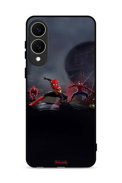 Tolwak Samsung Galaxy S25 Edge Protective Case Cover Three Spiders