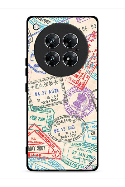 Covernex غطاء حماية لهاتف Infinix Zero 40 بنقشة طوابع السفر