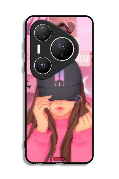 Tolwak غطاء حماية هواوي بيورا 80 برو بلس بطبعة فتاة صغيرة