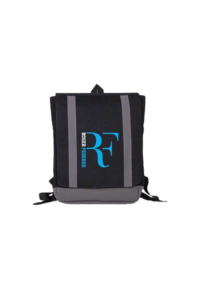 Z zepplin Roger F. Blue Logo Black Backpack