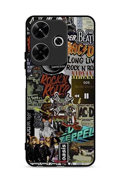 Tolwak غطاء حماية لهاتف شاومي ريدمي 13 4G، لونج تيف روك أند رول