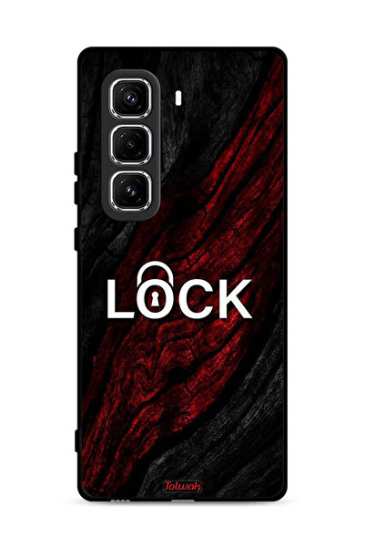 Tolwak غطاء حماية لهاتف Infinix Hot 50 Pro 4G مع قفل