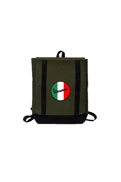 Z zepplin Vespa Logo Green Backpack
