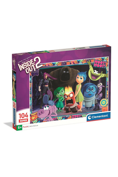 INSIDE OUT Disney Agymanók Puzzle Clementoni de 104 piese