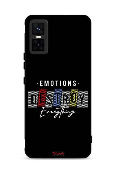 Tolwak غطاء حماية لهاتف Infinix GT 30 Pro - العواطف تدمر كل شيء