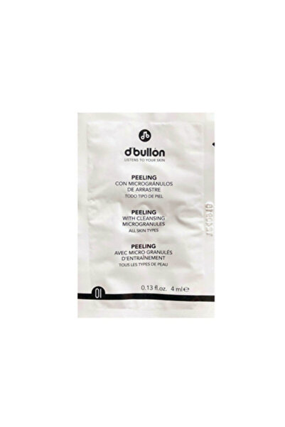 D'BULLON Plic Gel Exfoliant cu Microgranule 4 ml