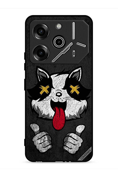 Covernex غطاء حماية لهاتف تكنو بوفا 6 برو 5G بتصميم قطة مارشميلو