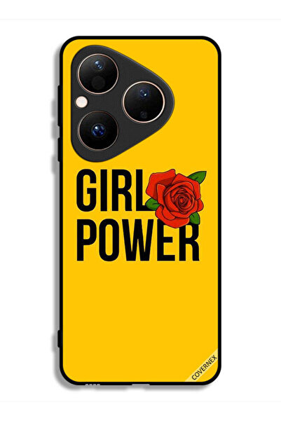 Covernex غطاء حماية هواوي بيورا 80 بتصميم فتاة القوة