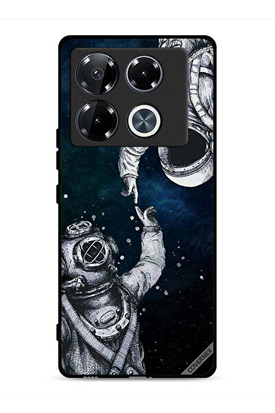 Covernex غطاء حماية لهاتف Infinix Note 40 Pro 5G بتصميم رائد فضاء وغواص