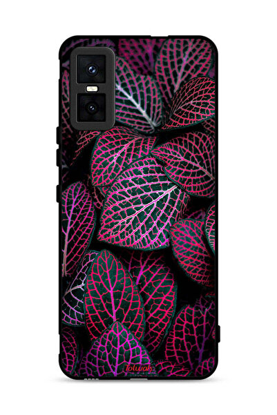 Tolwak غطاء حماية لهاتف Infinix GT 30 Pro بطبعة أوراق سالجا