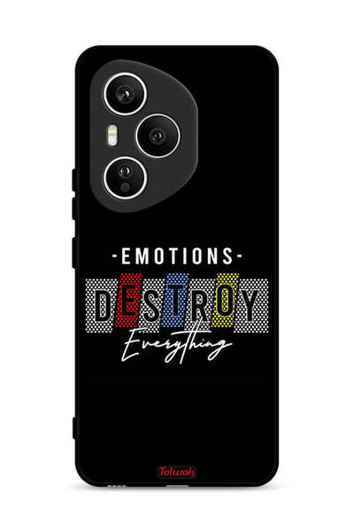 Tolwak غطاء حماية لهاتف Honor 400 Pro - العواطف تدمر كل شيء