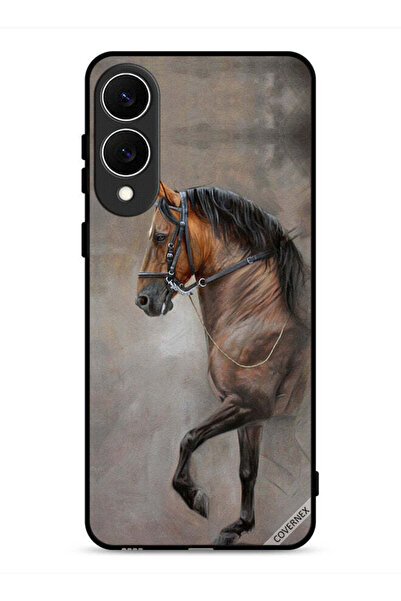 Covernex غطاء حماية لهاتف سامسونج جالاكسي إس 25 إيدج، صورة حصان عتيقة