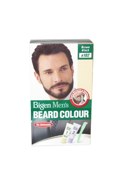 BİGEN Men's Beard Colour B102 Brown Black