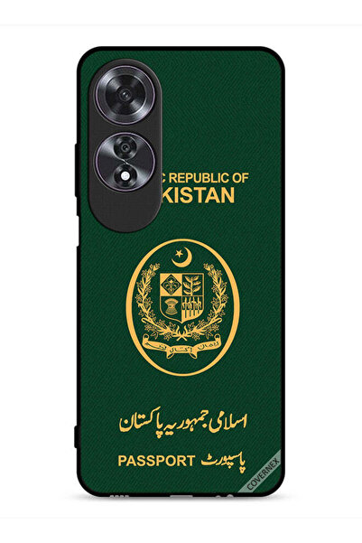 Covernex غطاء حماية لهاتف Oppo A60 بنمط جواز السفر الباكستاني