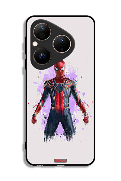 Tolwak غطاء حماية هواوي بيورا 80 بتصميم العنكبوت الحديدي