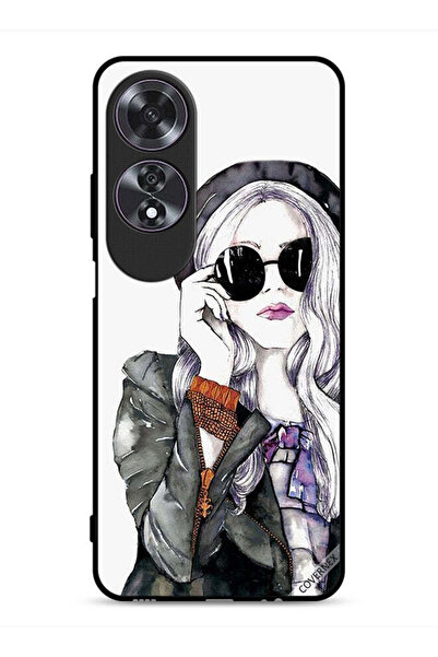 Covernex Oppo A60 Protective Case Cover Stylish Cute Girl