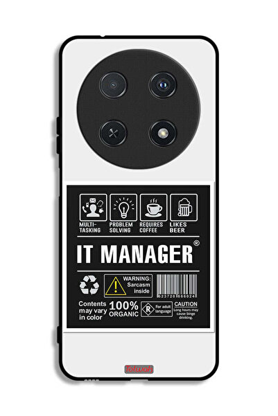 Tolwak غطاء حماية لهاتف هواوي نوفا 13i، ملصق إدارة تكنولوجيا المعلومات