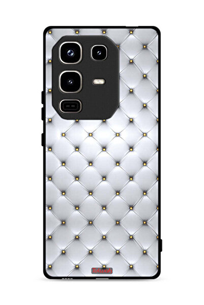 Tolwak غطاء حماية لهاتف Infinix Note 50 Pro 4G مطبوع عليه دبابيس على القماش