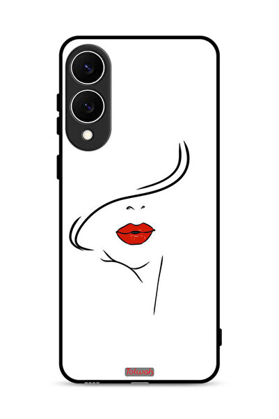 Tolwak غطاء حماية لهاتف Samsung Galaxy S25 Edge برسومات وجه فتاة