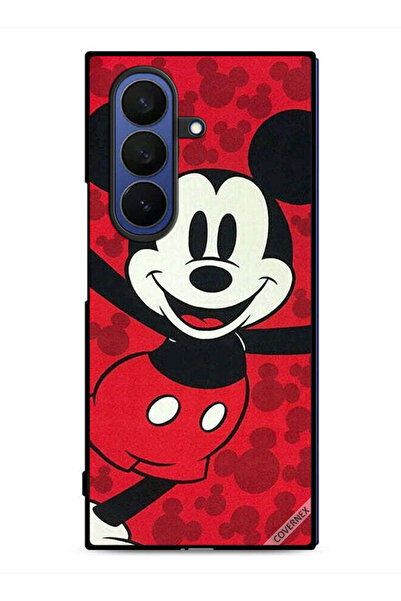 Covernex غطاء حماية لهاتف سامسونج جالاكسي زد فولد 7 ميكي ماوس سعيد