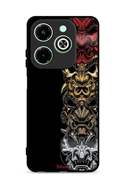 Tolwak غطاء حماية لهاتف Infinix Hot 40i 4G مع رسومات فنية