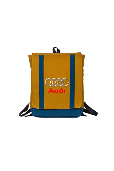 Z zepplin Audi Logo Yellow Backpack
