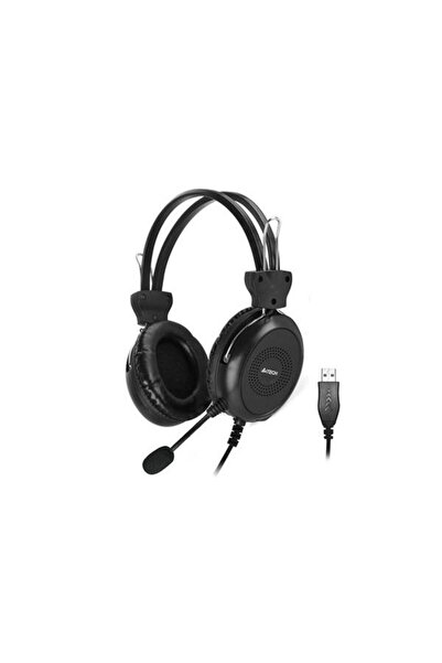 A4 Tech Ακουστικά A4Tech HU-30, Μικρόφωνο, USB (Μαύρο)