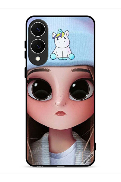Covernex غطاء حماية لهاتف سامسونج جالاكسي S25 إيدج - فتاة يونيكورن لطيفة