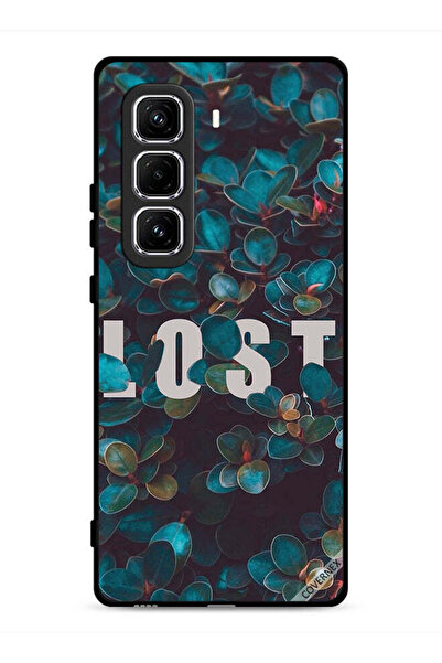 Covernex غطاء حماية لهاتف Infinix Hot 50 Pro 4G بطبعة Lost In Leaves