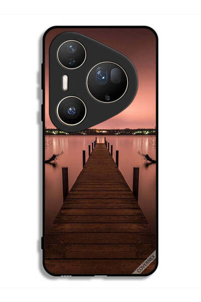 Covernex غطاء حماية فائق من هواوي بيورا 80 بتصميم مسار البحر المسائي