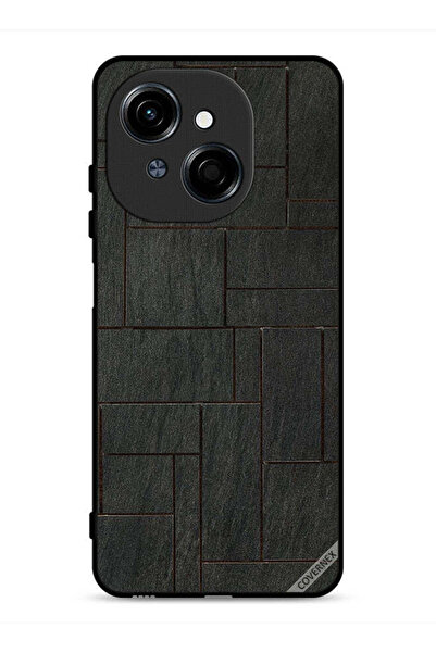 Covernex غطاء حماية لهاتف تكنو سبارك جو 1 إس 4 جي بنقشة حائط حجرية