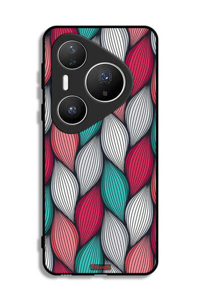 Tolwak غطاء حماية لهاتف هواوي بيورا 80 برو بلس بنقشة ريش