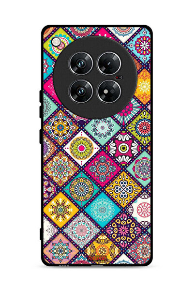 Tolwak غطاء حماية لهاتف Infinix Zero 40 بنقشة مربعات ماندالا