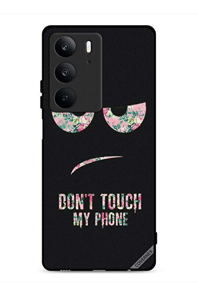 Covernex غطاء حماية Realme C75 4G مطبوع عليه عبارة "لا تلمس هاتفي"