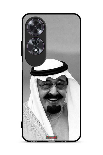Tolwak غطاء حماية لهاتف Oppo A60 صورة الملك عبدالله مبتسمًا