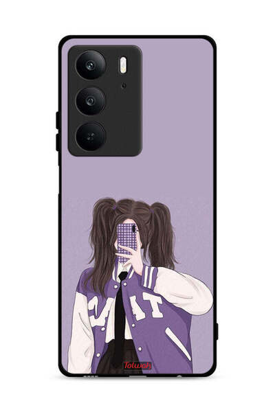 Tolwak غطاء حماية لهاتف Realme C75 4G لالتقاط صور سيلفي