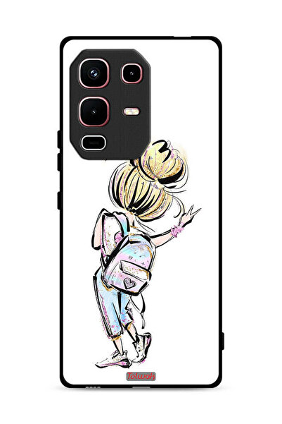 Tolwak غطاء حماية لهاتف Infinix Note 50s بطبعة "عودة إلى المدرسة"