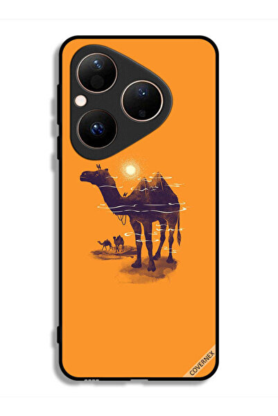 Covernex غطاء حماية هواوي بيورا 80 بنقشة الجمال والشمس