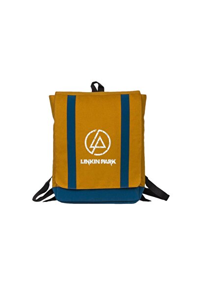 Z zepplin Linkin Park Logo Yellow Backpack