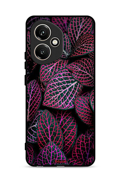 Tolwak غطاء حماية لهاتف Honor 400 بنقشة أوراق سالجا