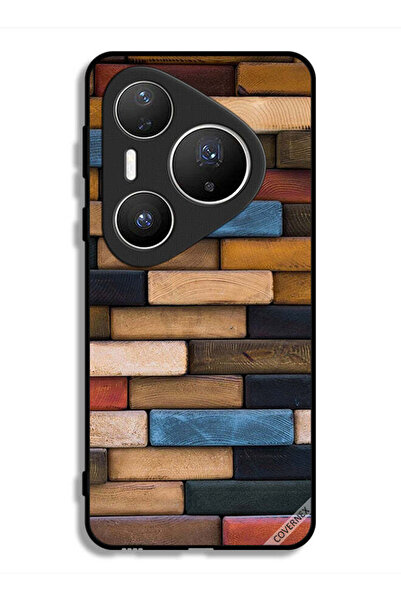 Covernex غطاء حماية خشبي لهاتف هواوي بيورا 80 برو بلس