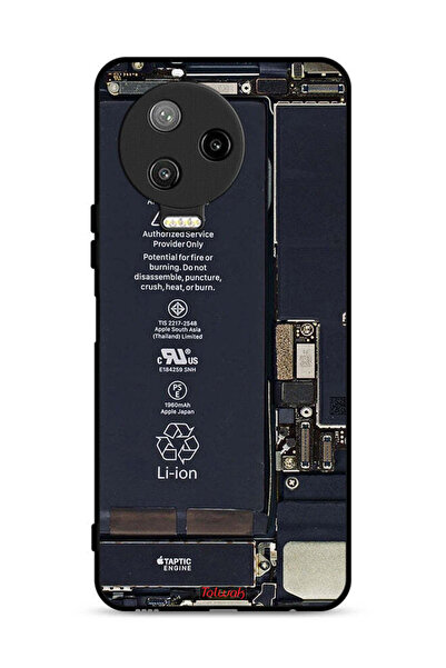 Tolwak غطاء حماية لهاتف Infinix Note 12 Pro 4G بنمط دائرة الهاتف