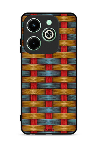 Tolwak غطاء حماية لهاتف Infinix Hot 40i 4G بنمط فني