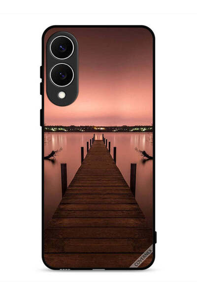 Covernex غطاء حماية لهاتف Samsung Galaxy S25 Edge بتصميم Pathway To Sea Evening