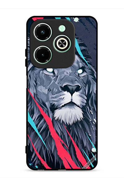 Covernex غطاء حماية لهاتف Infinix Hot 40i 4G برسومات الأسد الملك