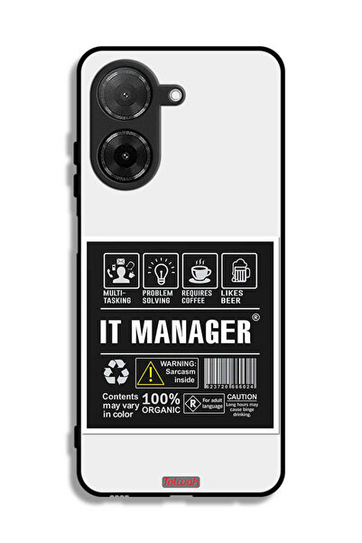 Tolwak غطاء حماية لهاتف Xiaomi Redmi A5 4G - ملصق مدير تكنولوجيا المعلومات