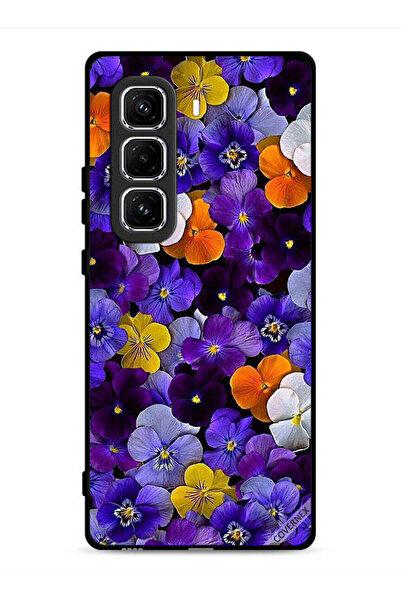Covernex غطاء حماية لهاتف Infinix Hot 50 Pro 4G بنقشة زهور صغيرة